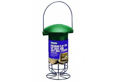 Gardman Premium Flip Top Fat Snax and Suet Roll Feeder